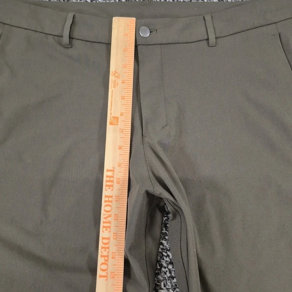 Lululemon Commission Pant Slim Mens 40x31 Warpstreme‎ Chino Green